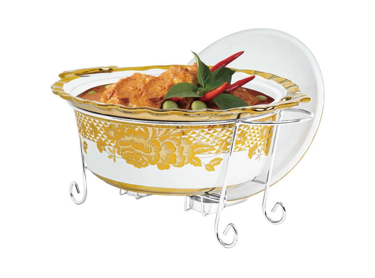 Vicenza Wadah Saji Bulat Motif Gemini CR681